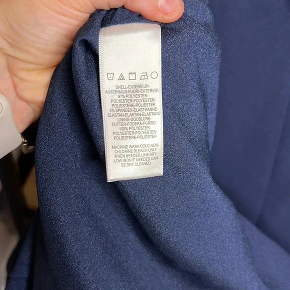 Dress the Population Lyla Midi Dress in Midnight Blue Size XXS - Picture 9 of 9